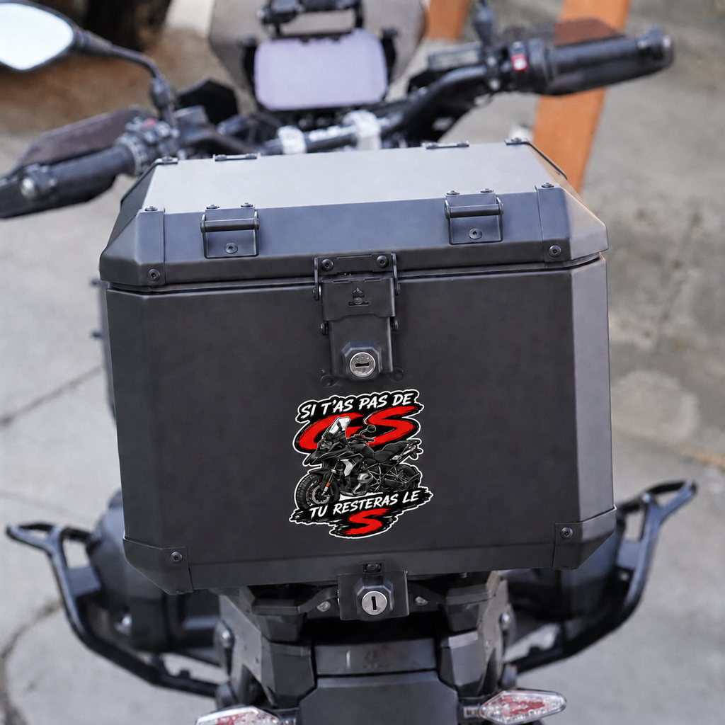 SI T'AS PAS DE GS, TU RESTERAS LE S - Stickers Hot Case